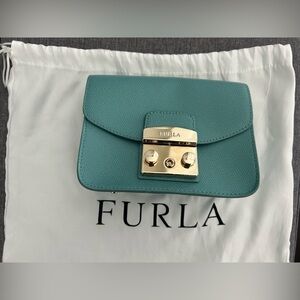 Furla Metropolis Mini Bag in turquoise